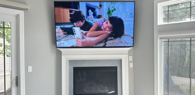 TV Wall Mount + Hide Wires — Under 50"