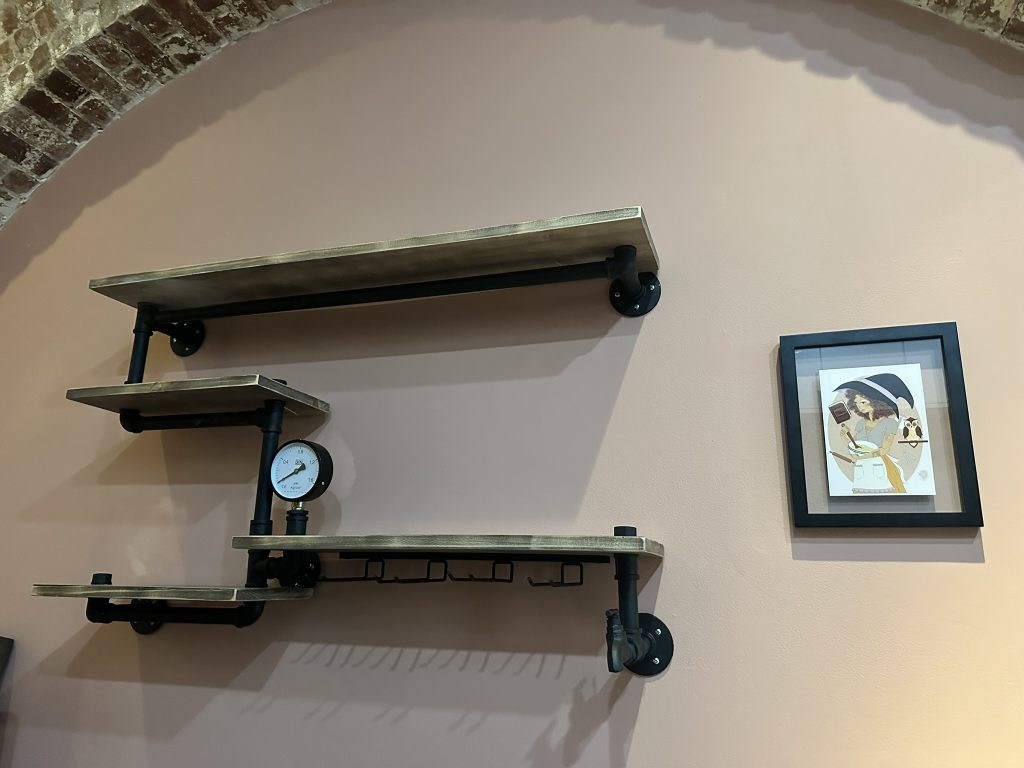 Floating shelves in Manhasset, NY