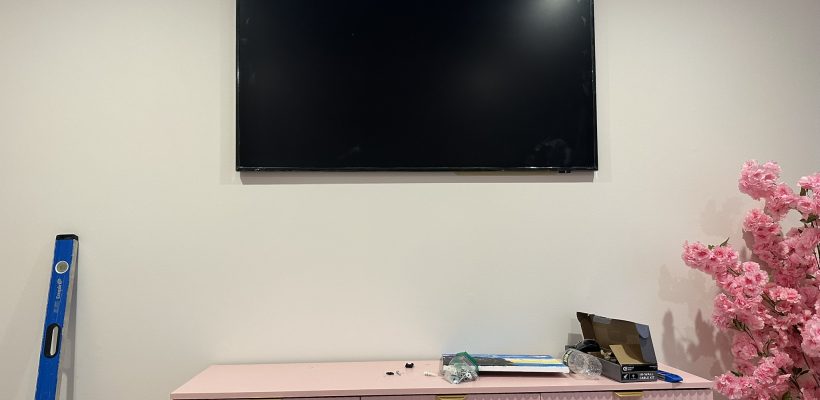 TV Unboxing & Stand Setup — 50"–65"