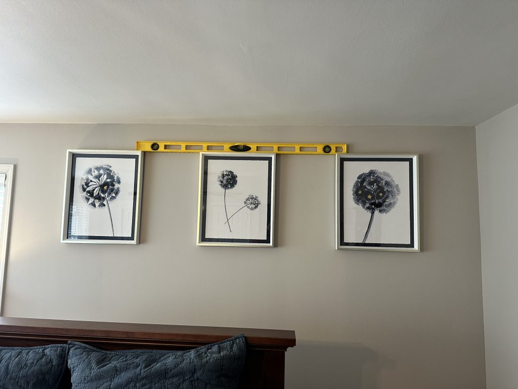 After: Pictures Gallery wall in Dix Hills, NY
