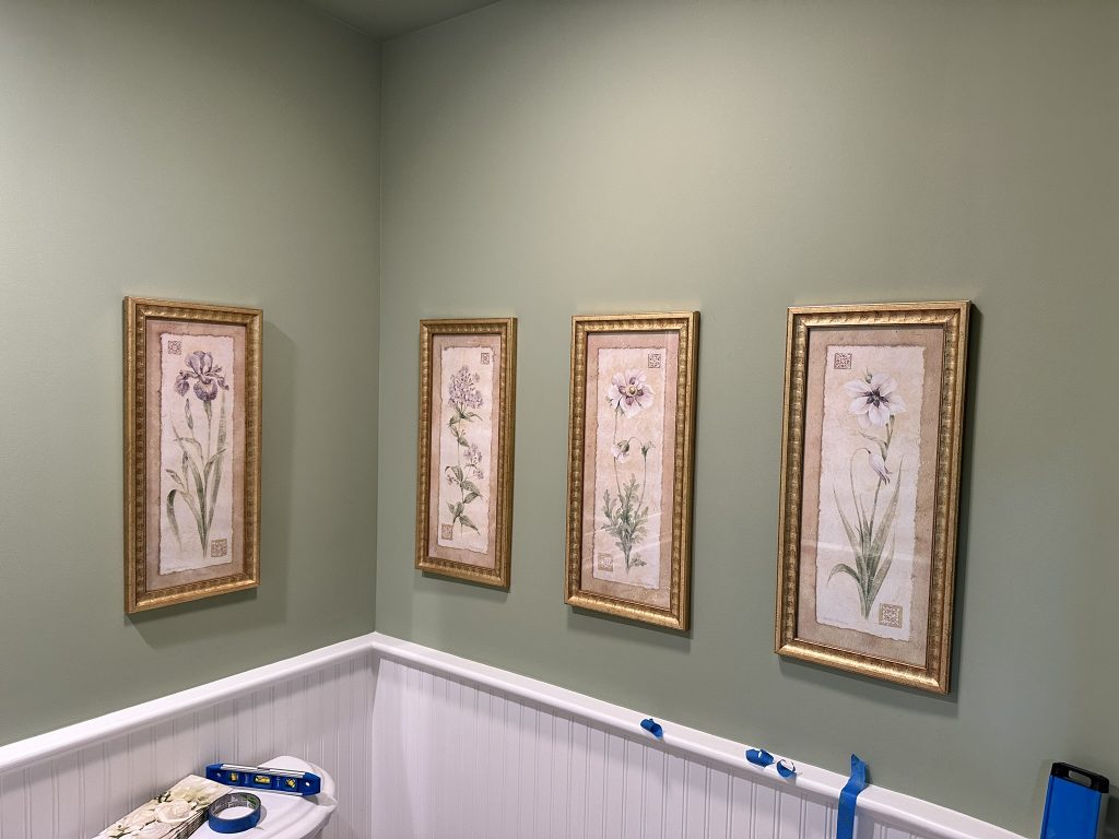 Pictures Gallery wall in Garden City, NY