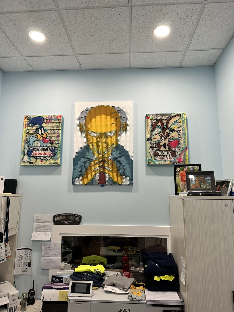 Pictures Gallery wall in Roslyn, NY